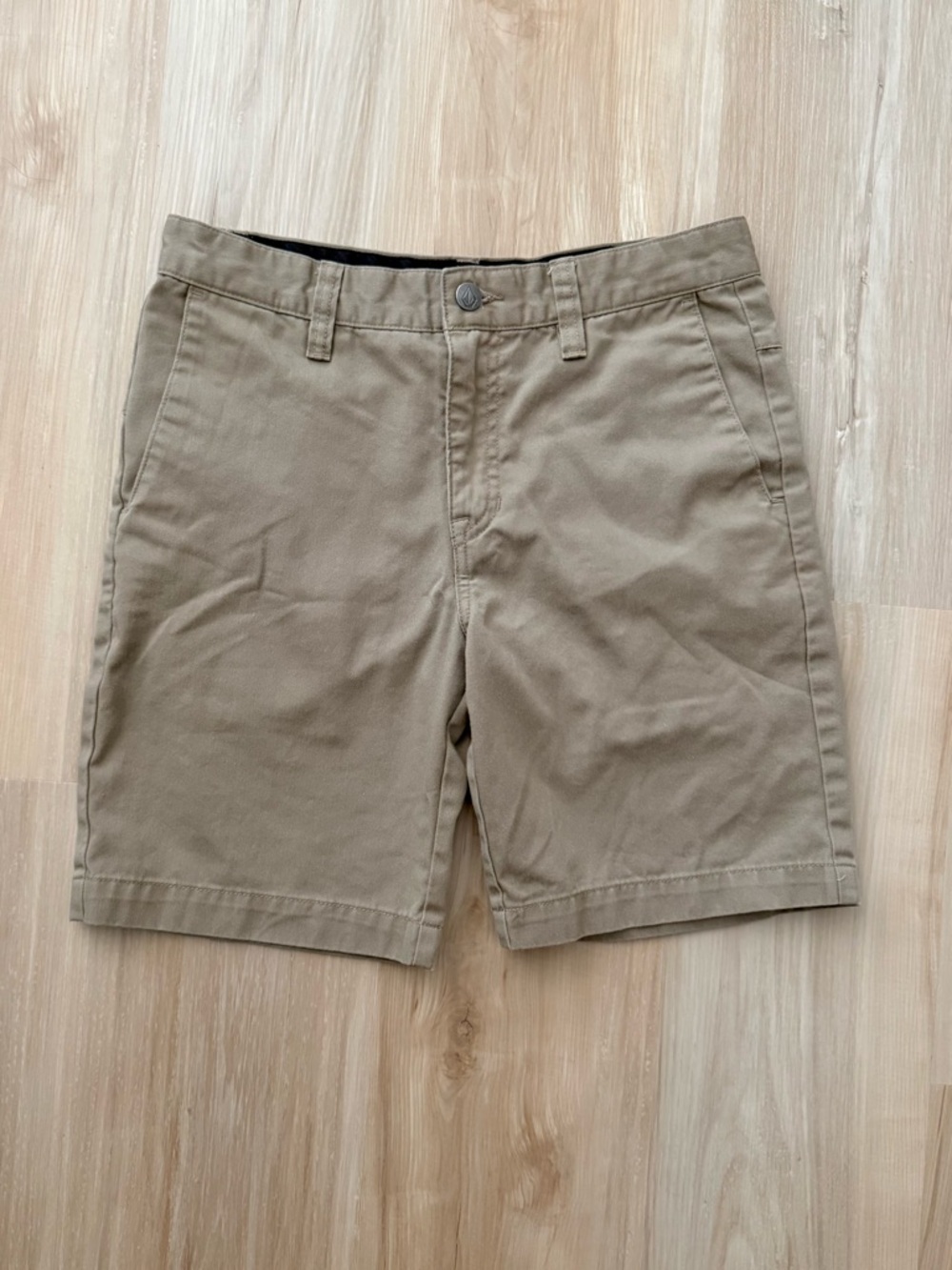 Volcom Khaki Tan Chino Shorts, Men’s Size 30 Waist